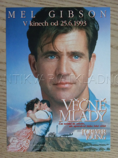 VĚČNĚ MLADÝ, M. GIBSON, FILMOVÝ LETÁK
