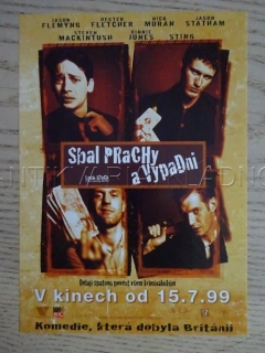SBAL PRACHY A VYPADNI, J. FLEMYNG, D. FLETCHER, N. MORAN, J. STATHAM, FILMOVÝ LETÁK