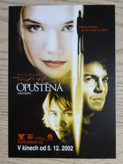 OPUŠTĚNÁ, K. HOLMES, B. BRATT, FILMOVÝ LETÁK