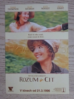 ROZUM A CIT, E. THOMPSON, K. WINSLET, FILMOVÝ LETÁK