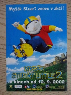 MYŠÁK STUART LITTLE 2, FILMOVÝ LETÁK