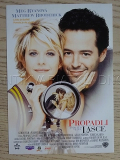 PROPADLÍ LÁSCE, M. RYAN, M. BRODERICK, FILMOVÝ LETÁK