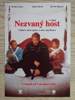 NEZVANÝ HOST, D. LEARY, J. DAVIS, K. SPACEY, FILMOVÝ LETÁK