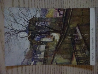 PRAHA, FÜRSTENBERSKÁ ZAHRADA, POHLEDNICE 52