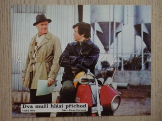 DVA MUŽI HLÁSÍ PŘÍCHOD, O. ŠIMÁNEK, V. POSTRÁNECKÝ, FOTOSKA FILM ČR 12424