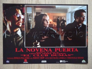 DEVÁTÁ BRÁNA, R: R. POLANSKI, J. DEPP, FOTOSKA FILM FR 12479