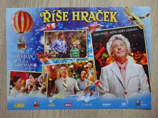 ŘÍŠE HRAČEK, D. HOFFMAN, N. PORTMAN, FOTOSKA FILM USA 12550