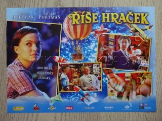ŘÍŠE HRAČEK, D. HOFFMAN, N. PORTMAN, FOTOSKA FILM USA 12552