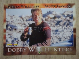 DOBRÝ WILL HUNTING, M. DAMON, FOTOSKA FILM USA 12551A