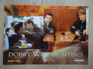 DOBRÝ WILL HUNTING, B. AFFLECK, M. DAMON, FOTOSKA FILM USA 12553A