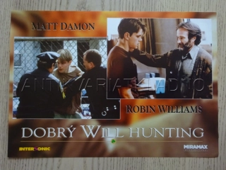 DOBRÝ WILL HUNTING, R. WILLIAMS, M. DAMON, FOTOSKA FILM USA 12554