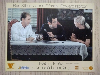 RABÍN, KNĚZ A KRÁSNÁ BLONDÝNA, E. NORTON, B. STILLER, FOTOSKA FILM USA 12572