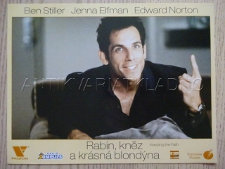 RABÍN, KNĚZ A KRÁSNÁ BLONDÝNA, B. STILLER, FOTOSKA FILM USA 12574