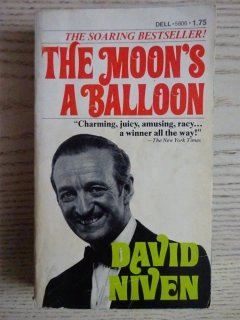 THE MOON'S A BALLOON, DAVID NIVEN, **an