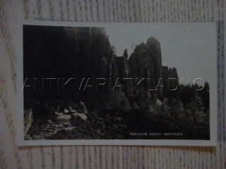 TEPLICE NAD METUJÍ, TEPLICKÉ SKÁLY, AMFITEATR, OKRES NÁCHOD, POHLEDNICE 72