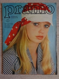 PRAMO 5/76, PRAKTISCHE MODE, MÓDA, ČASOPIS, NĚMECKY