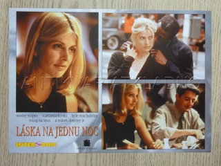 LÁSKA NA JEDNU NOC, N. KINSKI, W. SNIPES, FOTOSKA FILM USA 12637B