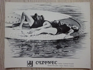 CIZINEC, R: L. VISCONTI, M. MASTROIANNI, FOTOSKA FILM IT 12621