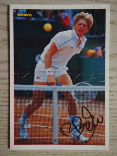 AUTOGRAM BECKER BORIS, KARTIČKA BRAVO