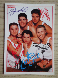 AUTOGRAM BOYZONE, KARTIČKA BRAVO