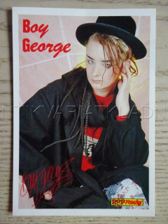 AUTOGRAM GEORGE BOY, KARTIČKA BRAVO