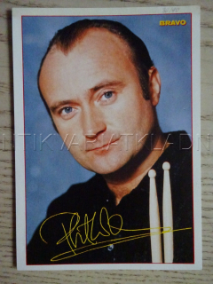 AUTOGRAM COLLINS PHIL, KARTIČKA BRAVO
