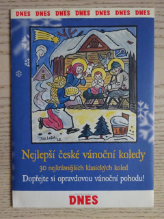 NEJLEPŠÍ ČESKÉ VÁNOČNÍ KOLEDY, CD HUDBA