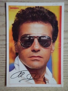 AUTOGRAM DAVID F. R., KARTIČKA BRAVO