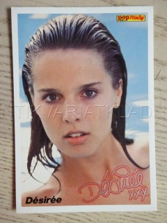 AUTOGRAM NOSBUSCH DÉSIRÉE, KARTIČKA BRAVO