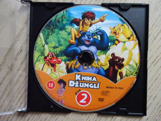 KNIHA DŽUNGLÍ 2, DVD FILM 