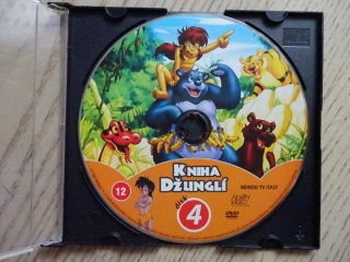 KNIHA DŽUNGLÍ 4, DVD FILM 