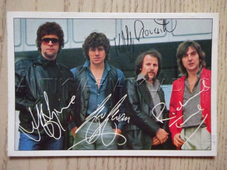AUTOGRAM ELECTRIC LIGHT ORCHESTRA, KARTIČKA BRAVO