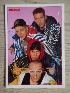 AUTOGRAM DIE FANTASTISCHEN VIER, KARTIČKA BRAVO