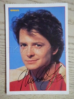AUTOGRAM FOX J. MICHAEL, KARTIČKA BRAVO