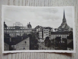 PLZEŇ, HOTEL CONTINENTAL, POHLEDNICE 157
