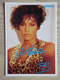 AUTOGRAM HOUSTON WHITNEY, KARTIČKA BRAVO