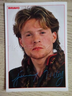 AUTOGRAM KELLY JIMMY, KARTIČKA BRAVO
