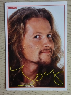 AUTOGRAM KELLY JOEY, KARTIČKA BRAVO