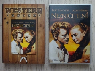 NEZNIČITELNÍ, B. LANCASTER, A. HEPBURN, DVD FILM