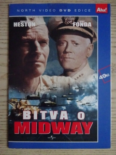 BITVA O MIDWAY, CH. HESTON, H. FONDA, DVD FILM