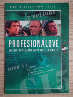 PROFESIONÁLOVÉ, 3 EPIZODY, DISK 1, DVD FILM
