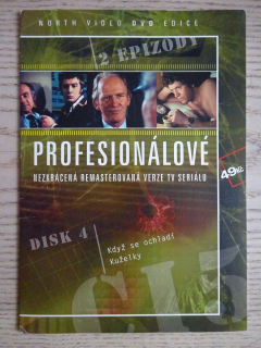 PROFESIONÁLOVÉ, 2 EPIZODY, DISK 4, DVD FILM