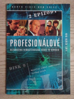 PROFESIONÁLOVÉ, 2 EPIZODY, DISK 9, DVD FILM