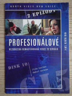 PROFESIONÁLOVÉ, 2 EPIZODY, DISK 10, DVD FILM