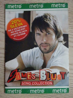 JAMES BLUNT, SONG COLLECTION, DVD HUDBA
