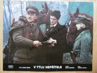 V TÝLU NEPŘÍTELE, FOTOSKA FILM ČSSR-SSSR