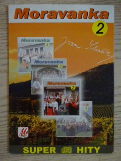 MORAVANKA 2, SUPER HITY, CD HUDBA