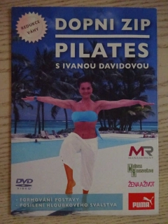 DOPNI ZIP, PILATES S IVANOU DAVIDOVOU, DVD CVIČENÍ