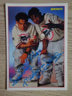 AUTOGRAM KRIS KROSS, KARTIČKA BRAVO