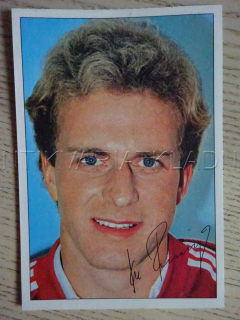 AUTOGRAM RUMMENIGGE HEINZ-KARL, KARTIČKA BRAVO